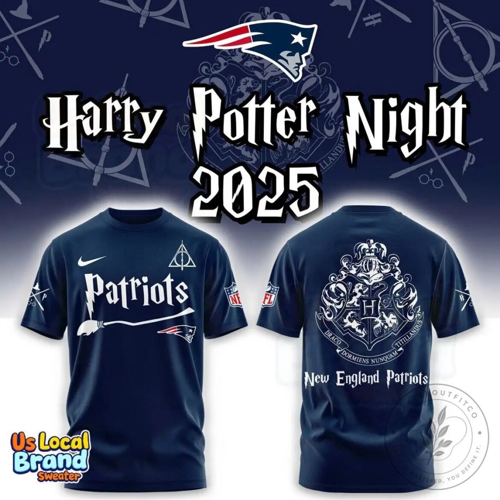 Harry Potter New England Patriots Football Team T-Shirt