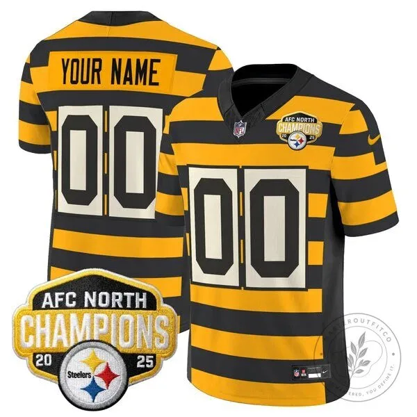 Pittsburgh Steelers Custom Jersey - Champions of the AFC North 22 Pittsburgh Steelers Custom Jersey - Champions of the AFC North