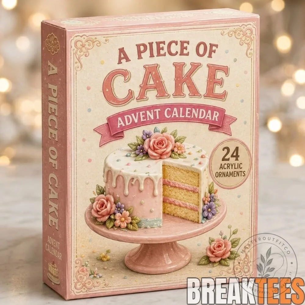 A Piece of Cake 24-Day Countdown Advent Calendar with Acrylic Ornaments 7 A Piece of Cake 24-Day Countdown Advent Calendar with Acrylic Ornaments