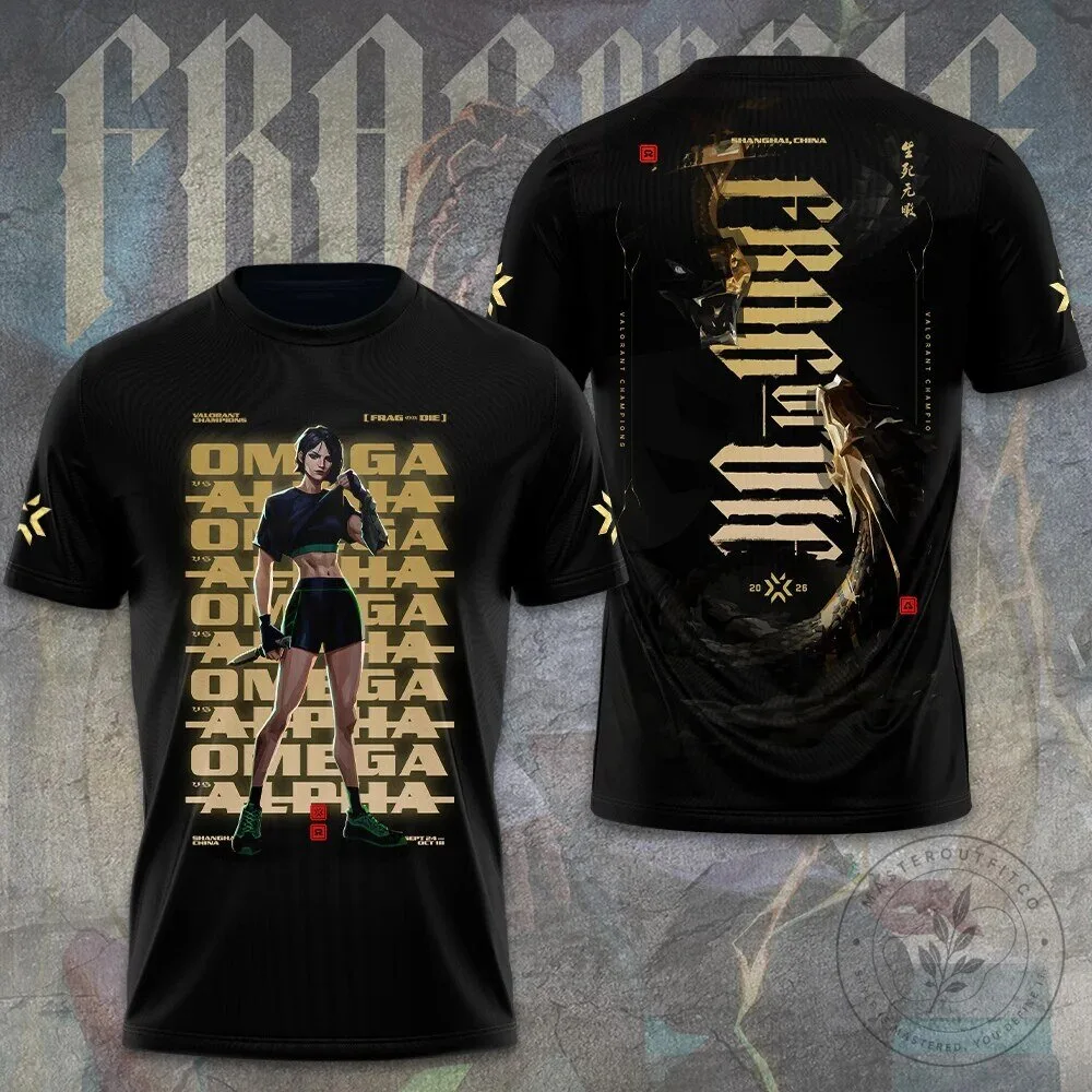 Valorant Viper Champion 2026 Shanghai China Gaming Fan T-Shirt
