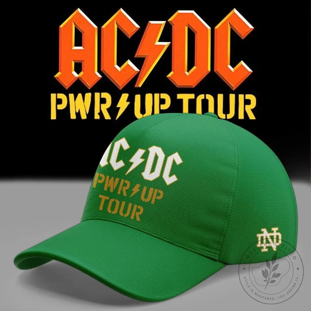 2026 Green Hoodie for Notre Dame Football AC/DC Power Up Tour 12 2026 Green Hoodie for Notre Dame Football AC/DC Power Up Tour