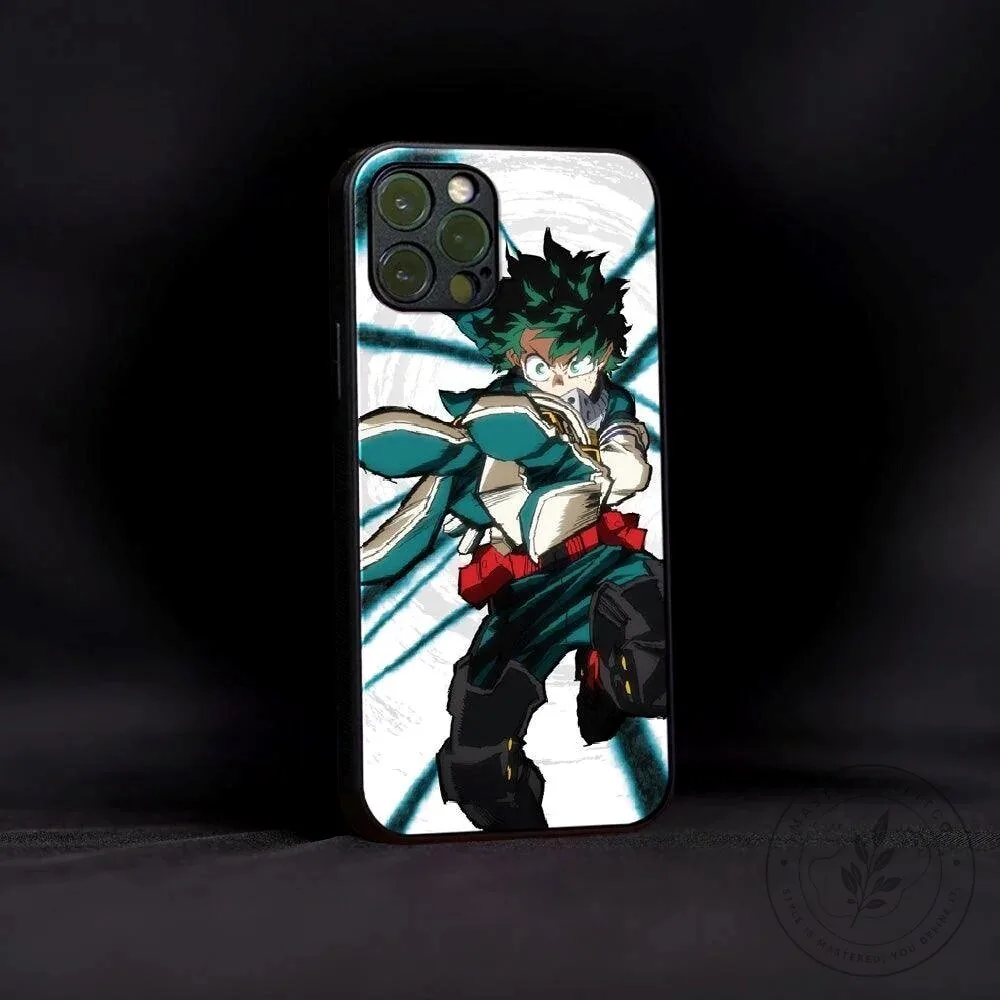My Hero Academia Izuku Midoriya Deku Anime Character Phone Case