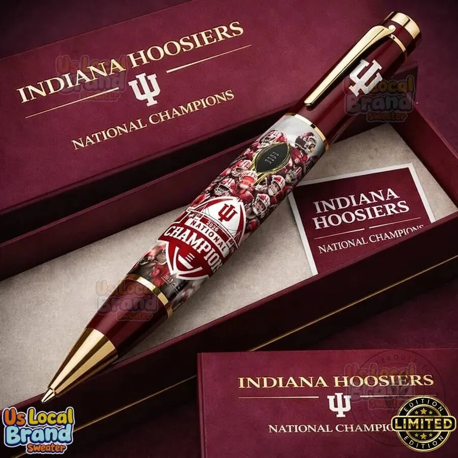 Indiana Hoosiers 2026 College Football Playoff National Champions Pen 5 Indiana Hoosiers 2026 College Football Playoff National Champions Pen