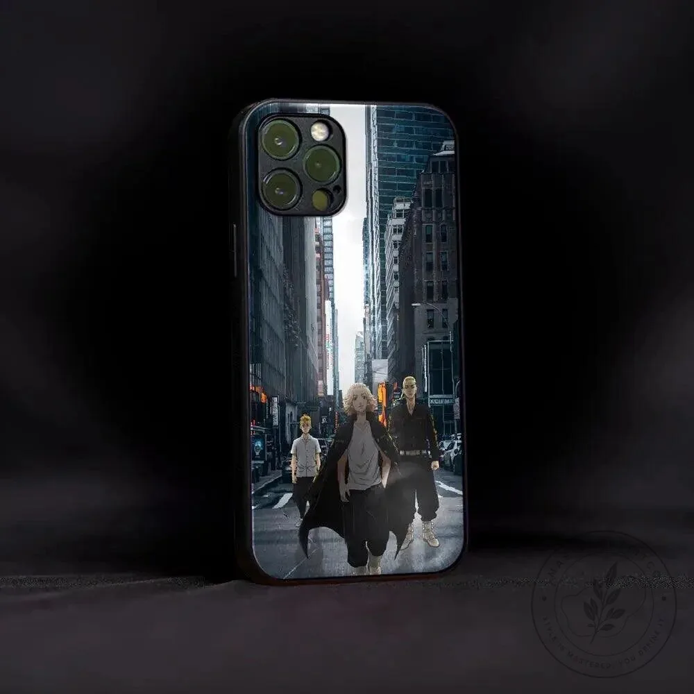 Tokyo Revengers Anime Manga Gang Walking City Scene Phone Case 5 Tokyo Revengers Anime Manga Gang Walking City Scene Phone Case