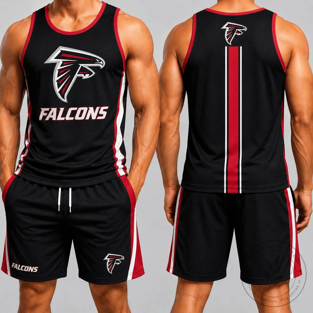 Atlanta Falcons NFL Game Day Athletic Tank Top and Shorts Set