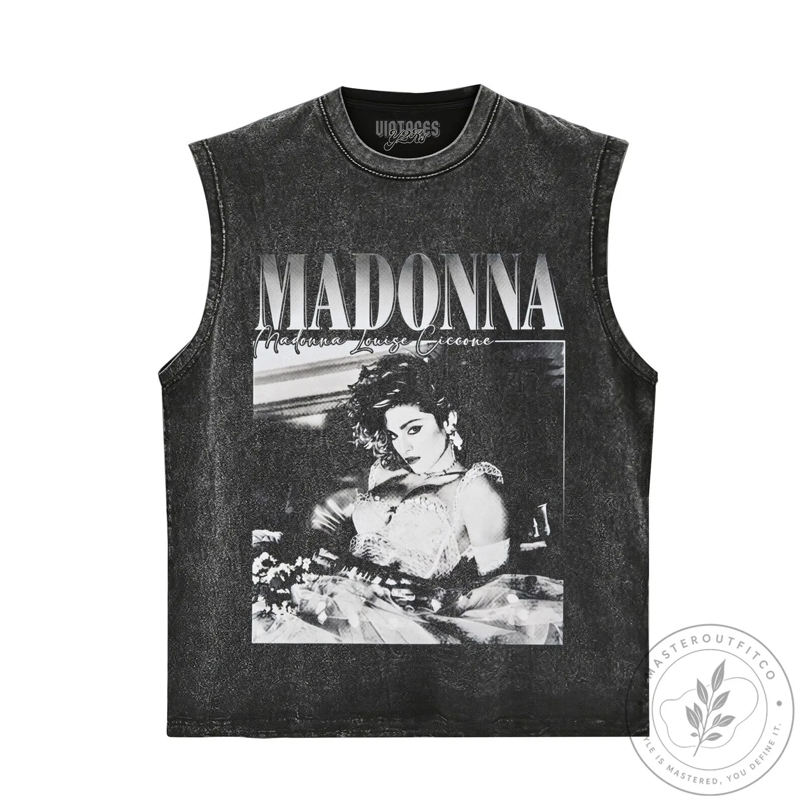 Madonna Louise Ciccone Black and White Vintage Style Graphic T-Shirt 13 Madonna Louise Ciccone Black and White Vintage Style Graphic T-Shirt