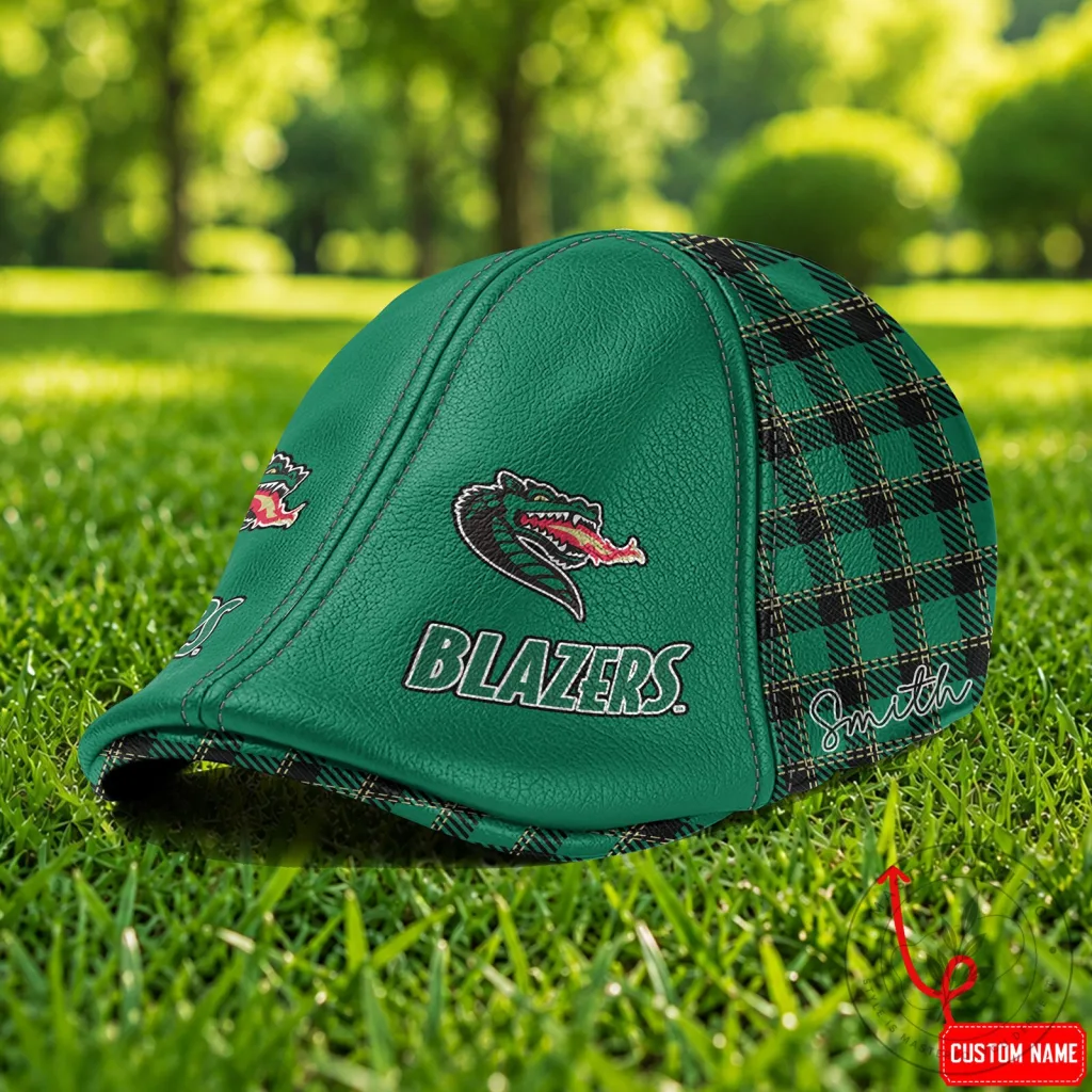University of Alabama at Birmingham Blazers Custom Name Flat Cap University of Alabama at Birmingham Blazers Custom Name Flat Cap