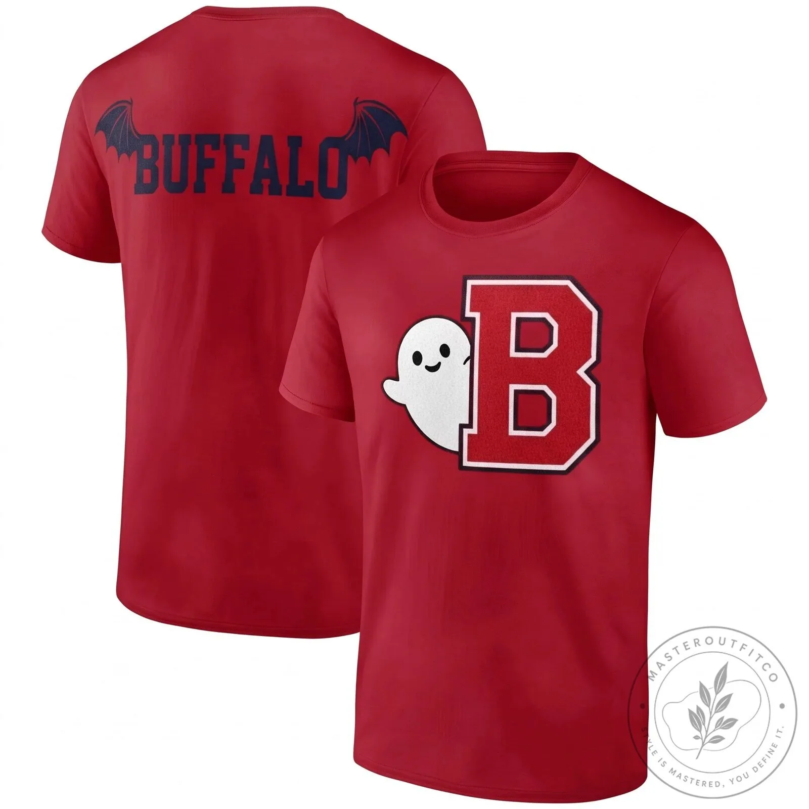 Buffalo Bills Halloween Ghost Logo Black Short Sleeve T-Shirt 14 Buffalo Bills Halloween Ghost Logo Black Short Sleeve T-Shirt