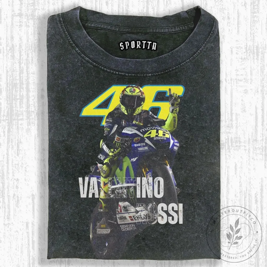 MotoGP Racing T-Shirt for Fans of Valentino Rossi The Doctor MotoGP Racing T-Shirt for Fans of Valentino Rossi The Doctor