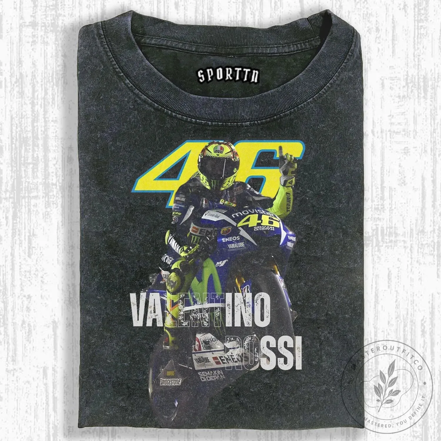 MotoGP Racing T-Shirt for Fans of Valentino Rossi The Doctor