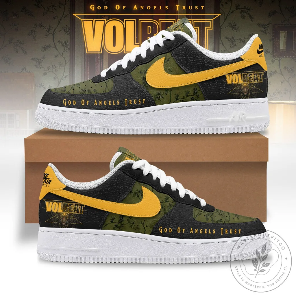 Volbeat God Of Angels Trust Band Logo Sneakers 3 Volbeat God Of Angels Trust Band Logo Sneakers