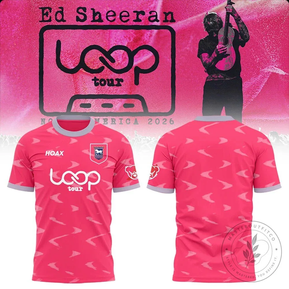 Ed Sheeran Loop Tour 2026 North America Soccer Jersey