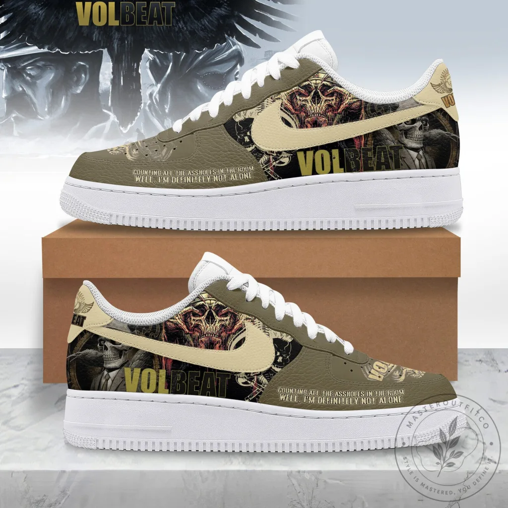 Volbeat Counting All The Assholes In The Room Custom Shoes 46 Volbeat Counting All The Assholes In The Room Custom Shoes