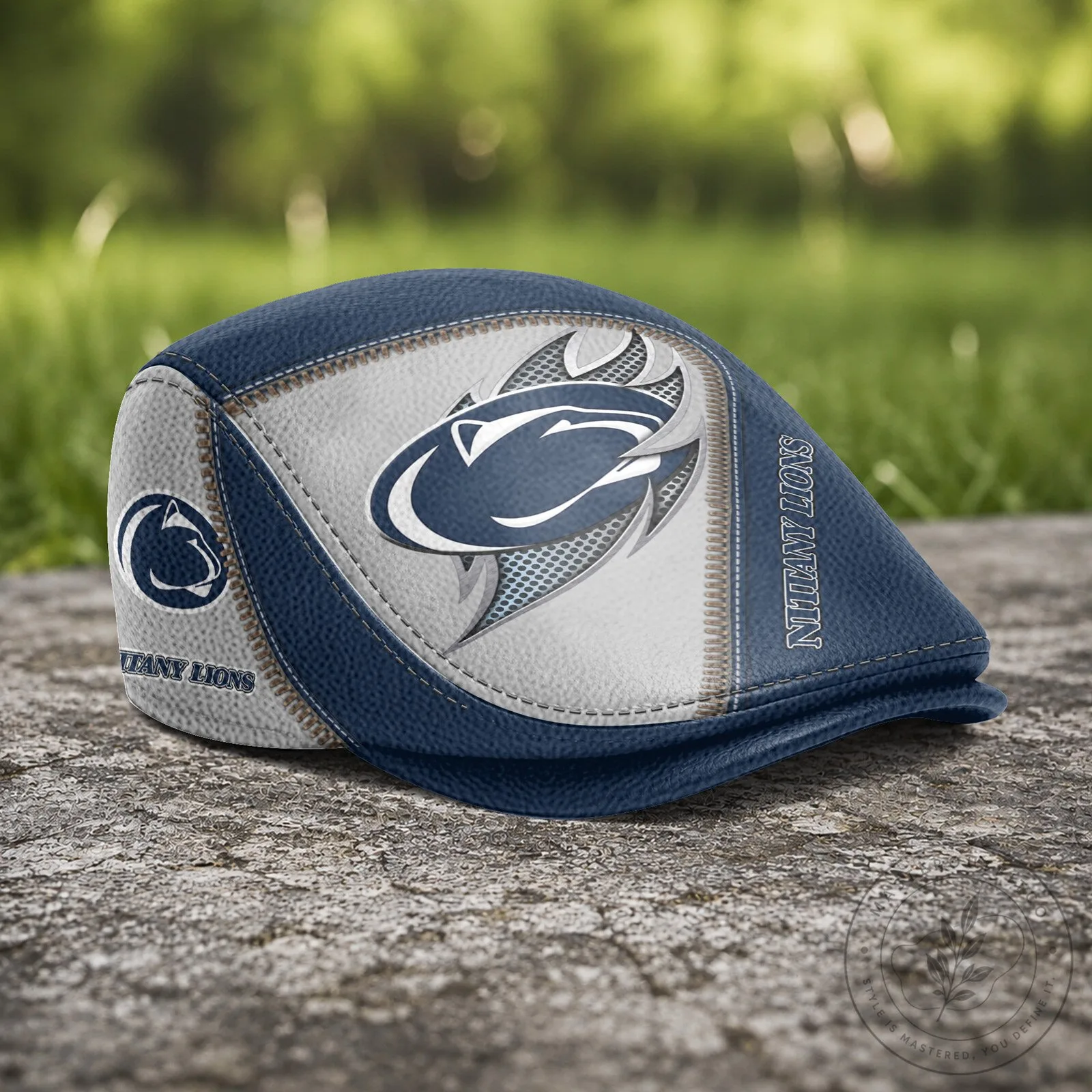 NCAA Flat Cap Hat for Penn State Nittany Lions Golf Fans 5 NCAA Flat Cap Hat for Penn State Nittany Lions Golf Fans