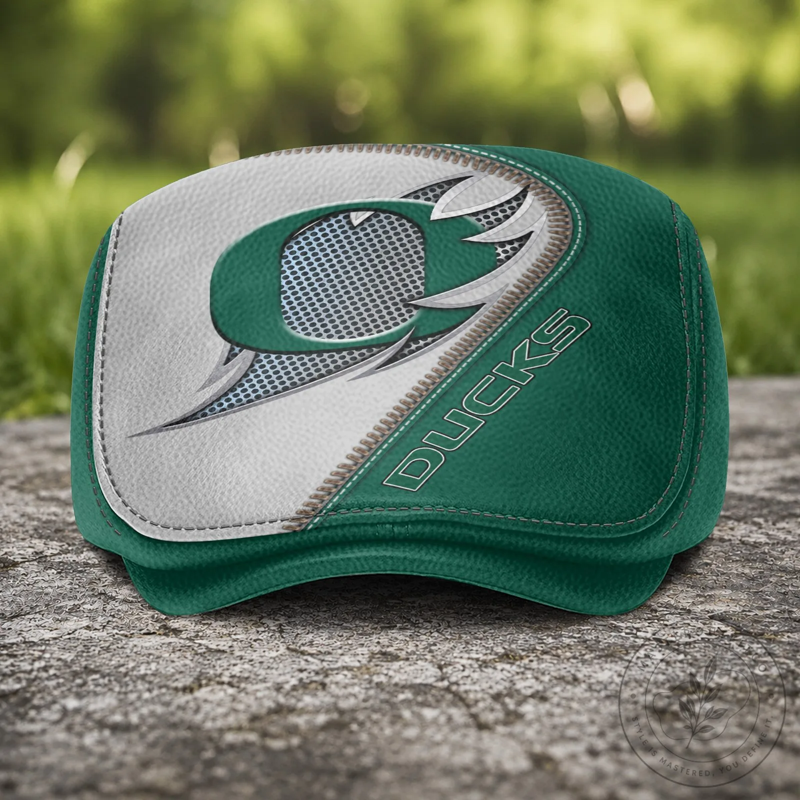 Oregon Ducks NCAA College Football Team Green and White Golf Cap Hat 10 Oregon Ducks NCAA College Football Team Green and White Golf Cap Hat
