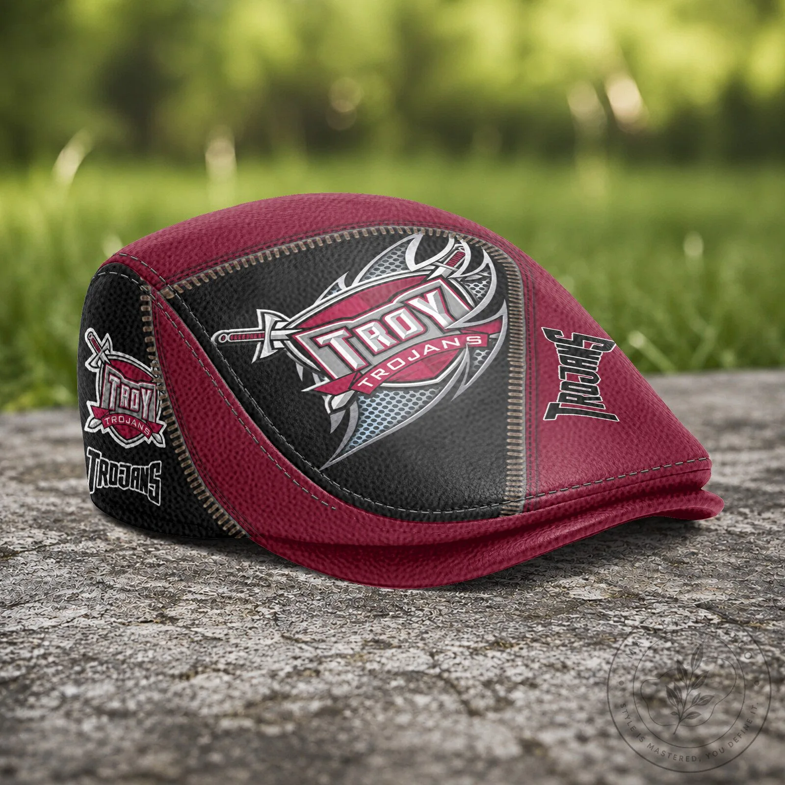 Troy Trojans NCAA Golf Flat Cap Hat