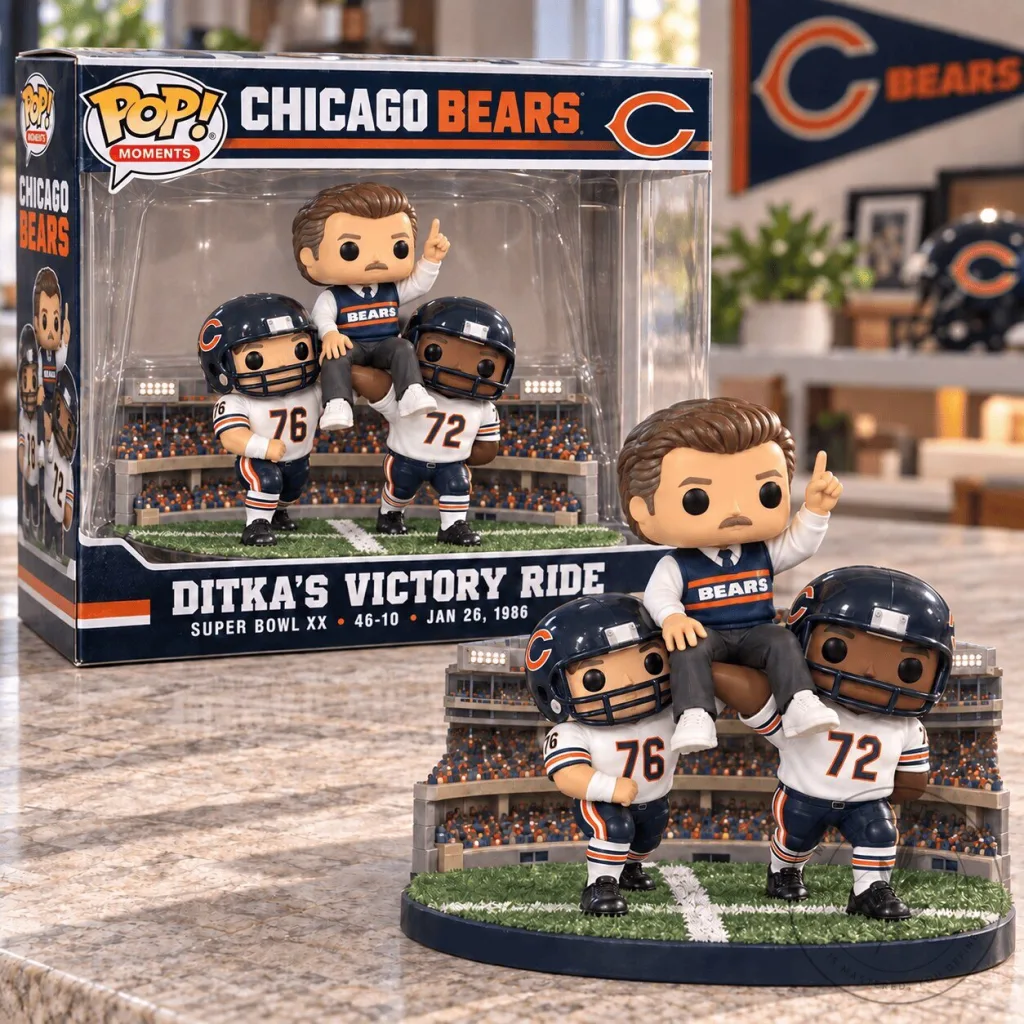 Chicago Bears Mike Ditka Super Bowl XX Victory Ride Funko Pop! Figurine Chicago Bears Mike Ditka Super Bowl XX Victory Ride Funko Pop! Figurine