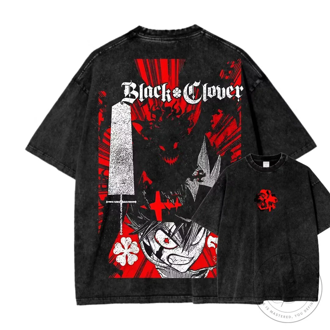Black Clover Asta Demon Form Anime Manga Graphic T-Shirt