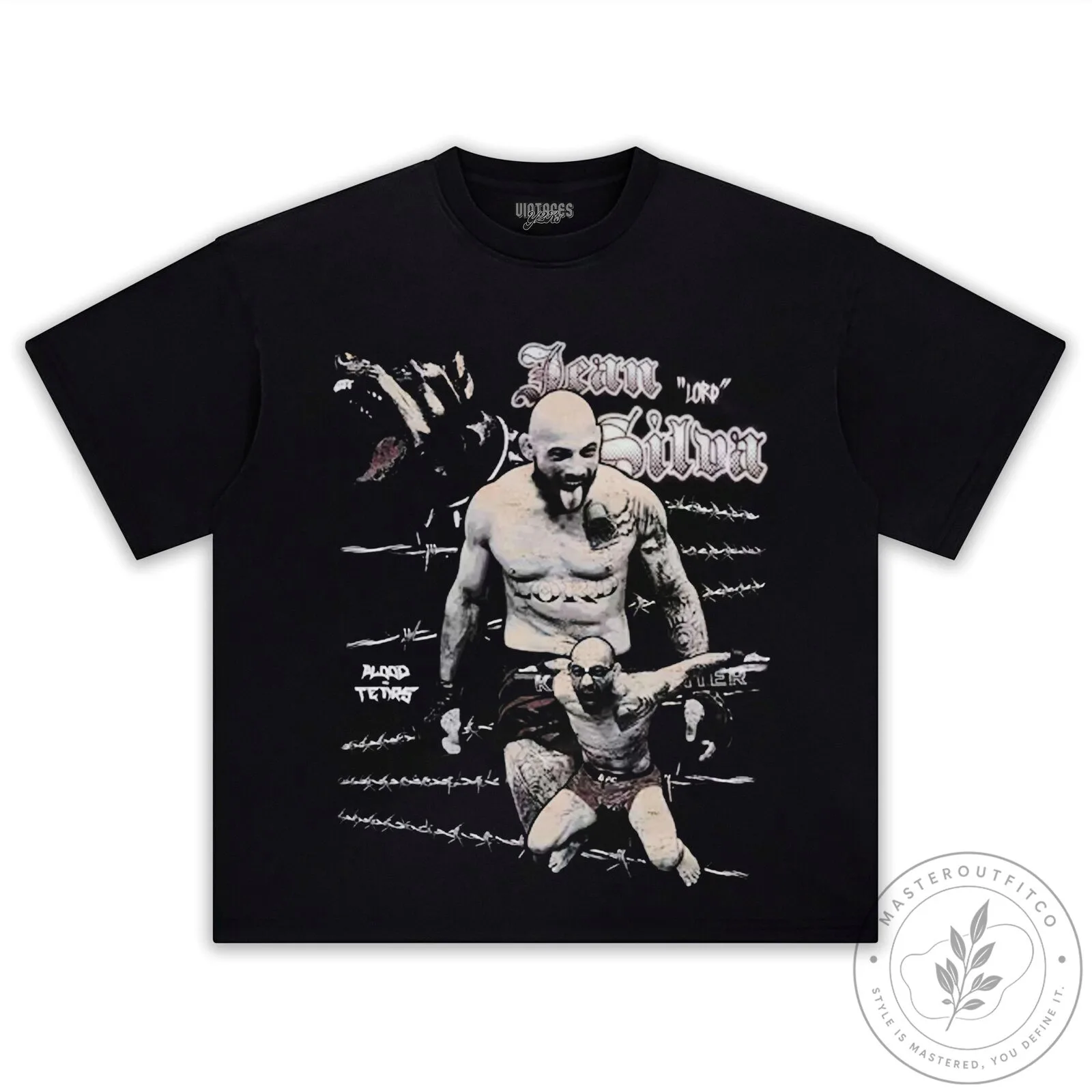 Jean Silva MMA Fighter Graphic T-Shirt