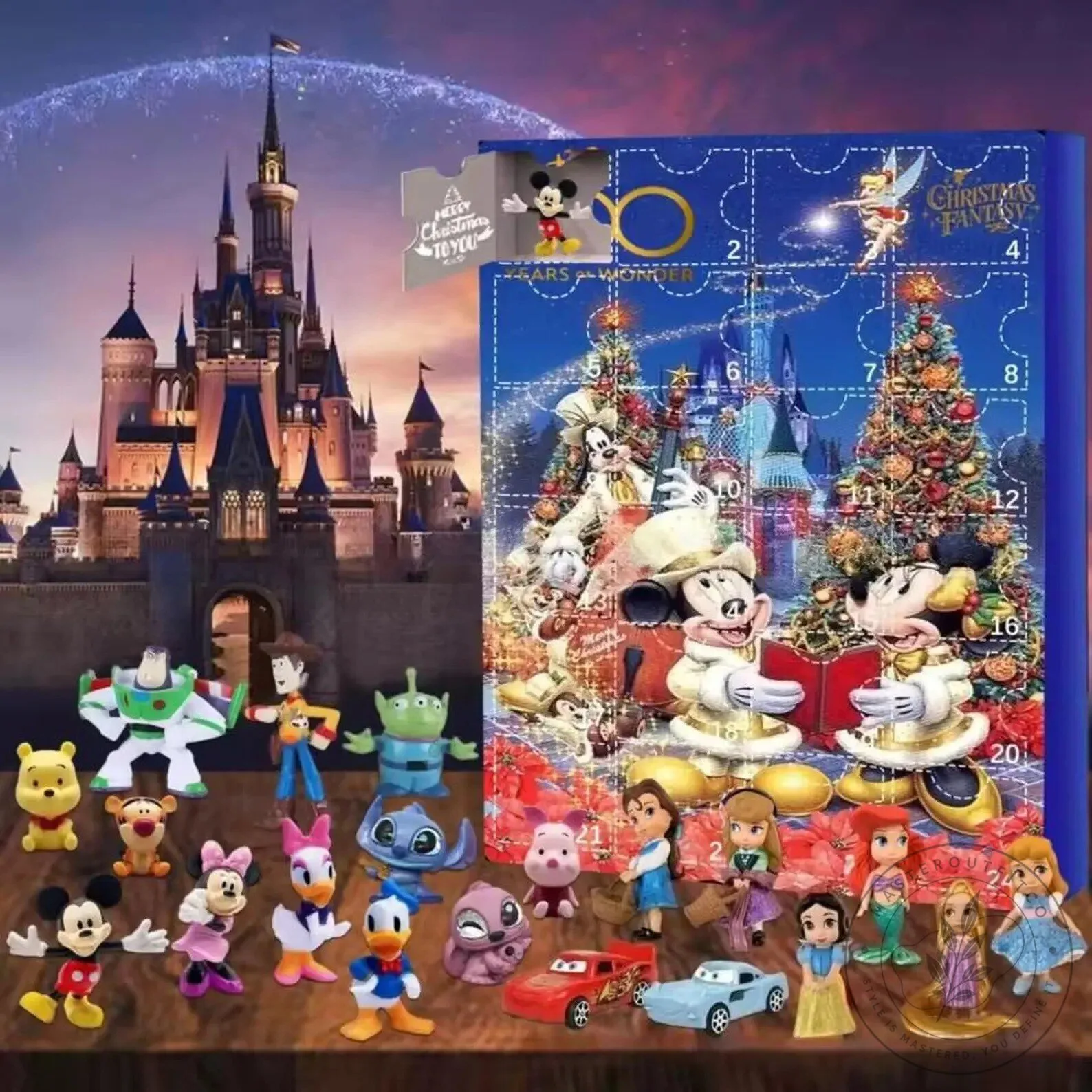 Disney Mickey Mouse and Friends Christmas Countdown Advent Calendar 2025