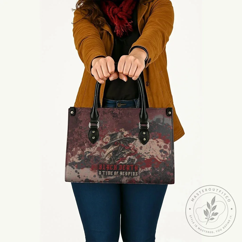 Black Death A Time Of Reaping Grim Reaper Plague Doctor Gothic Horror Handbag 13 Black Death A Time Of Reaping Grim Reaper Plague Doctor Gothic Horror Handbag