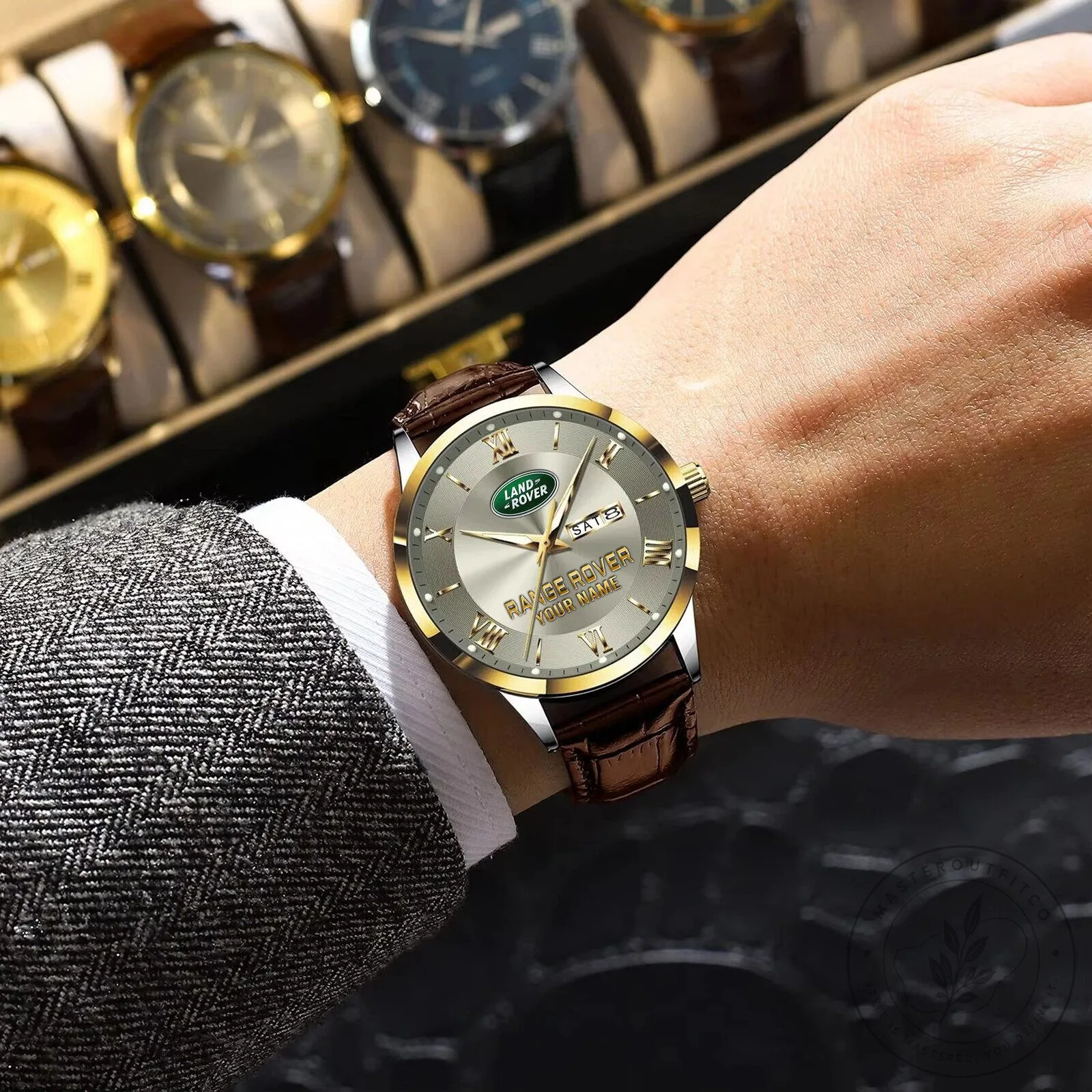 Land Rover Range Rover Custom Name Elegant Fashion Design Men's Watch 16 Land Rover Range Rover Custom Name Elegant Fashion Design Men