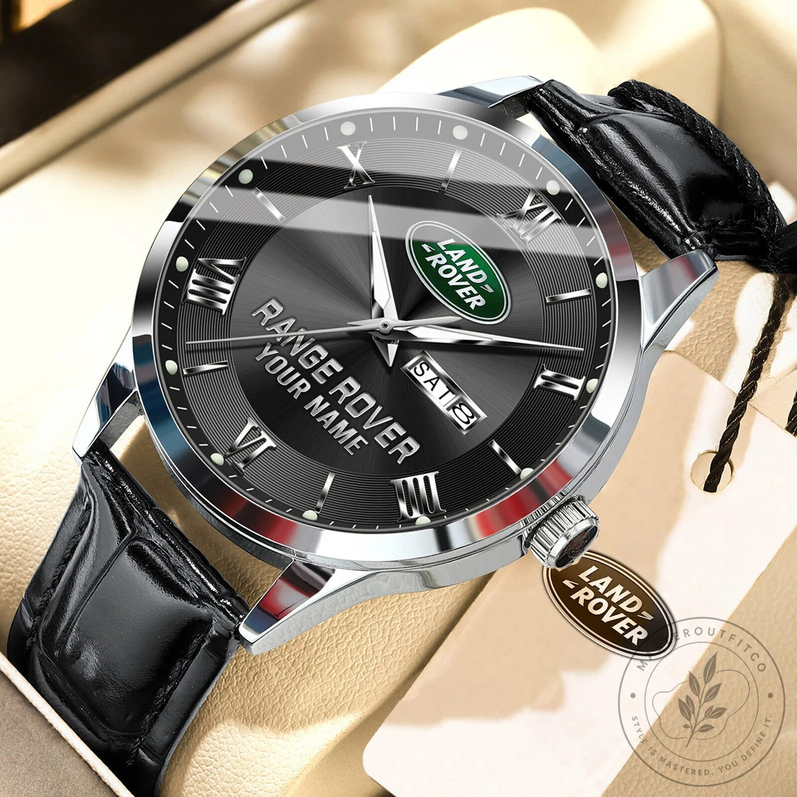 Land Rover Range Rover Custom Name Elegant Fashion Design Men's Watch 20 Land Rover Range Rover Custom Name Elegant Fashion Design Men