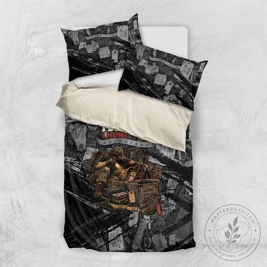 Archive Hunter The Hunt Never Ends Vintage Streetwear Grunge Collage Graphic Art Bedding Set 13 Archive Hunter The Hunt Never Ends Vintage Streetwear Grunge Collage Graphic Art Bedding Set
