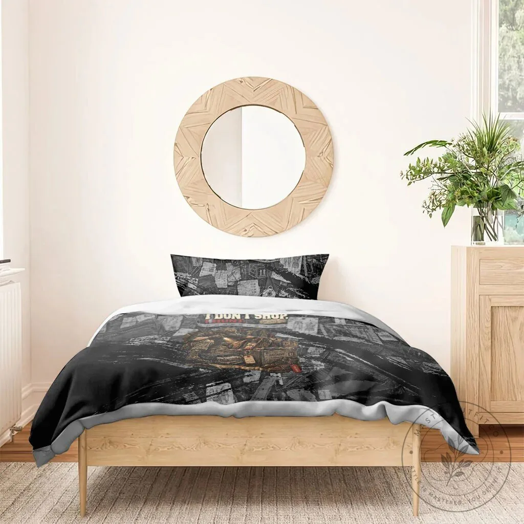Archive Hunter The Hunt Never Ends Vintage Streetwear Grunge Collage Graphic Art Bedding Set 15 Archive Hunter The Hunt Never Ends Vintage Streetwear Grunge Collage Graphic Art Bedding Set