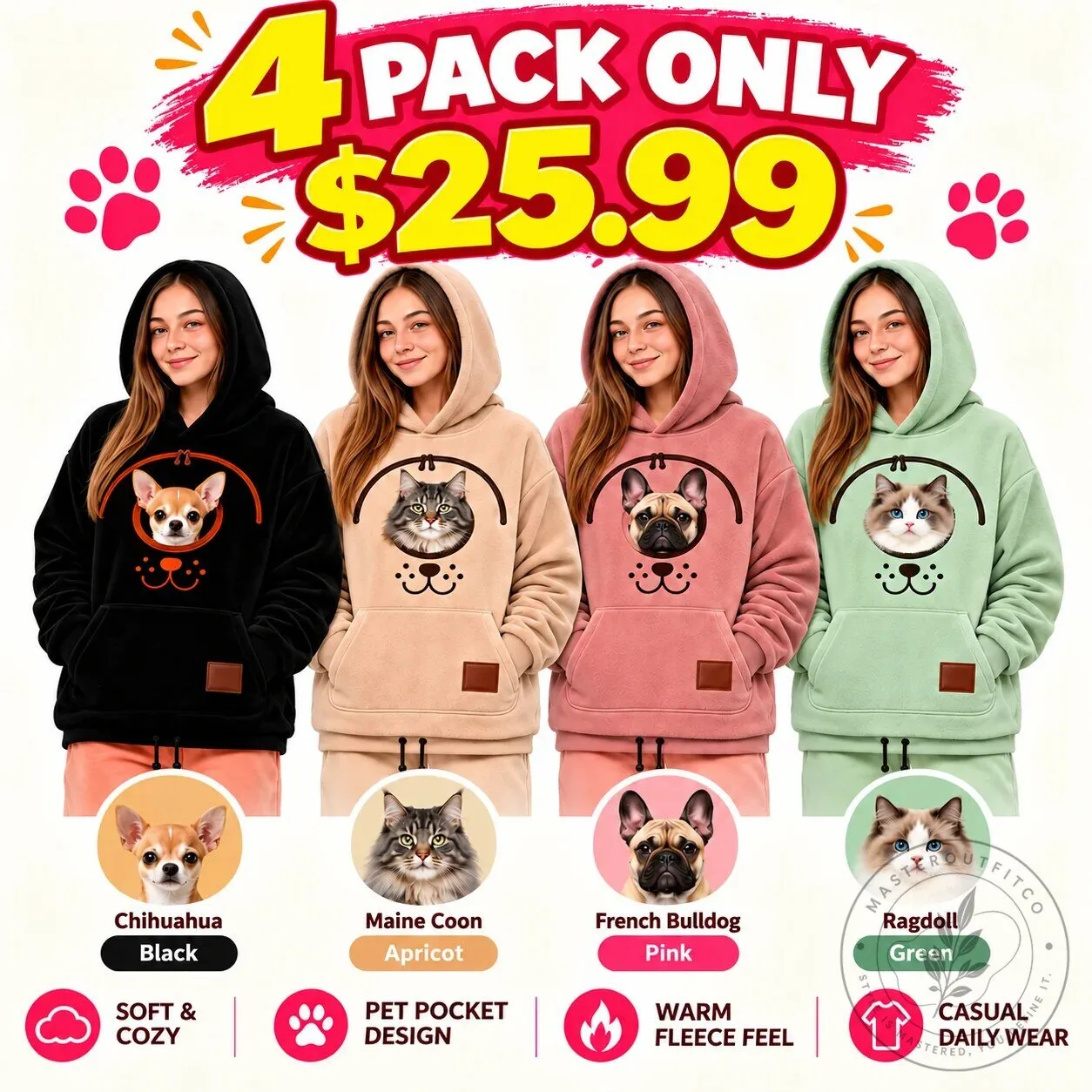 Pet Carrier Hoodie with Front Pocket 14 Pet Carrier Hoodie with Front Pocket