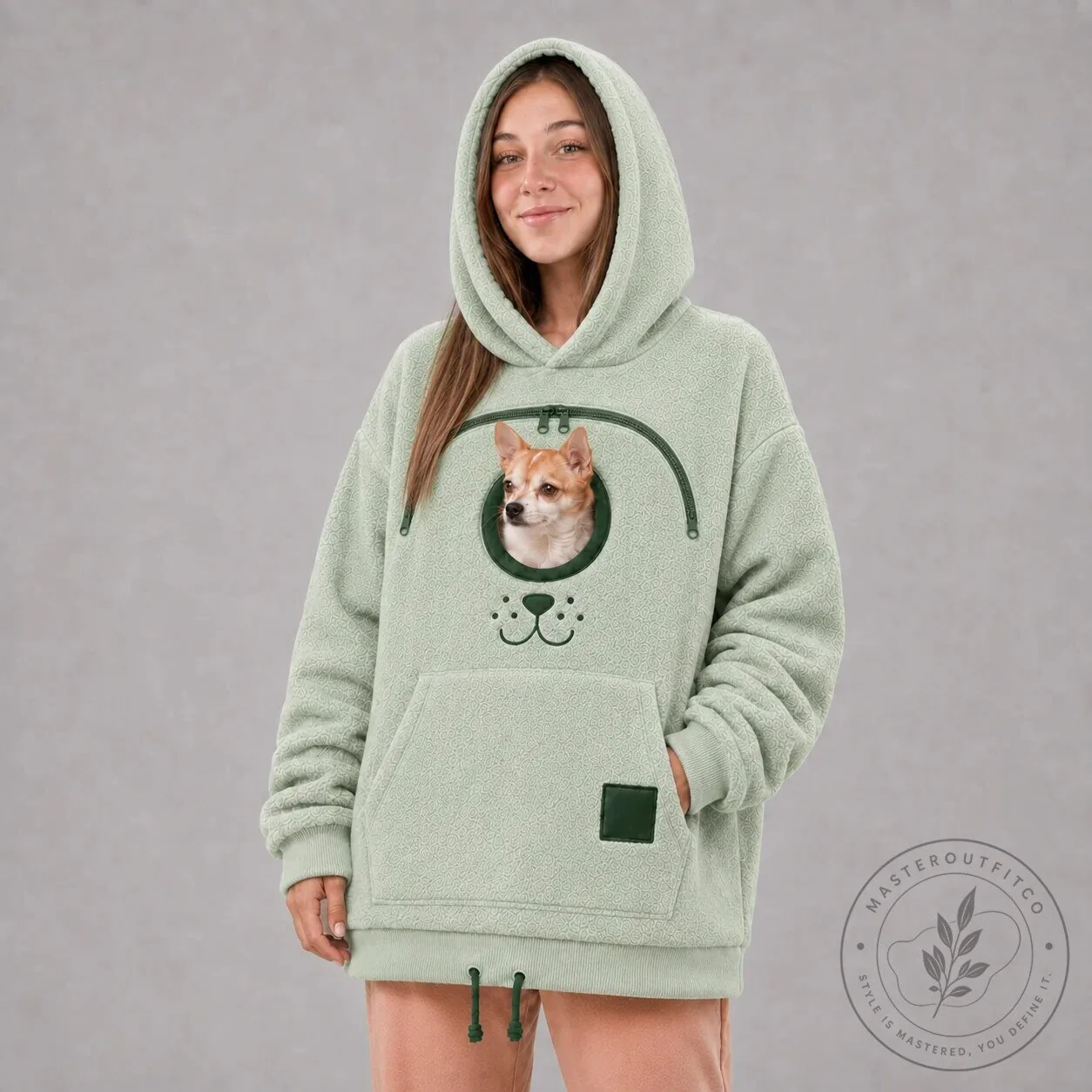 Pet Carrier Hoodie with Front Pocket 17 Pet Carrier Hoodie with Front Pocket