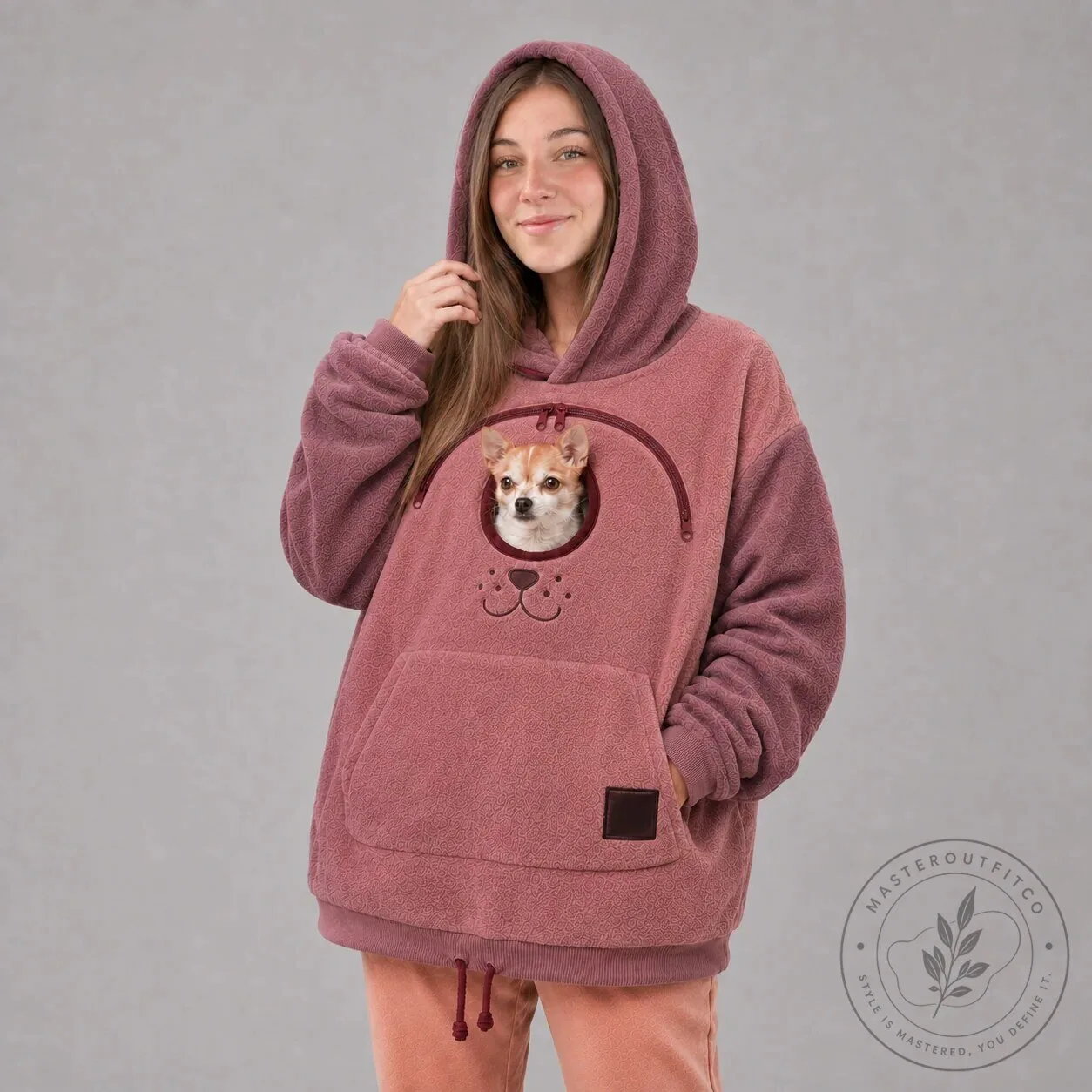 Pet Carrier Hoodie with Front Pocket 18 Pet Carrier Hoodie with Front Pocket