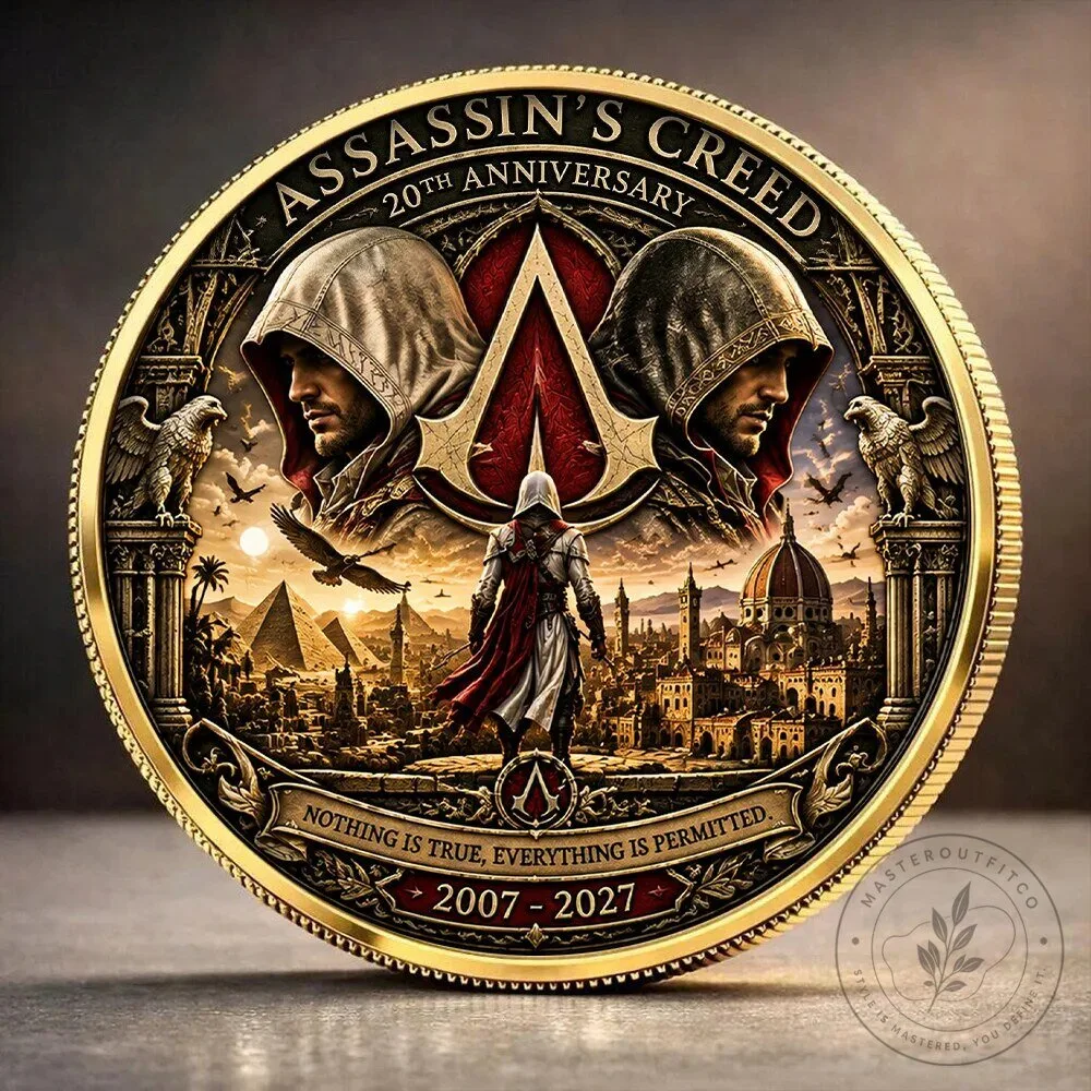 Commemorative Coin for the 20th Anniversary of Assassin's Creed (2007-2027)