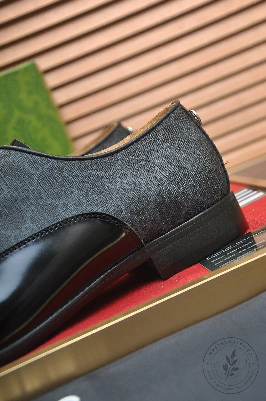 Gucci Black Leather Oxford Dress Shoes for Men 12 Gucci Black Leather Oxford Dress Shoes for Men