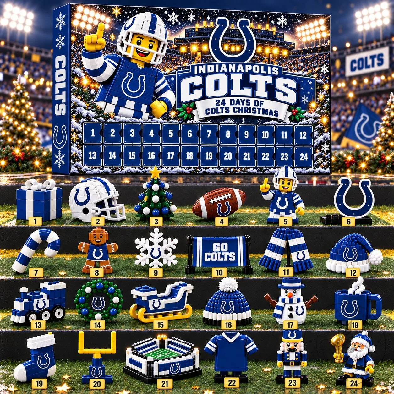 Indianapolis Colts National Football League Christmas Advent Calendar