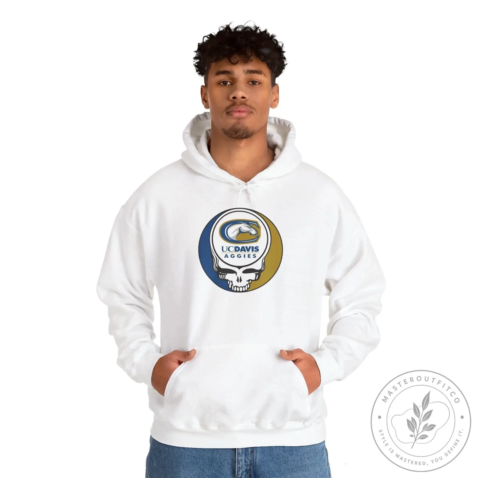 UC Davis Aggies Grateful Dead Steal Your Face Skull Hoodie 16 UC Davis Aggies Grateful Dead Steal Your Face Skull Hoodie