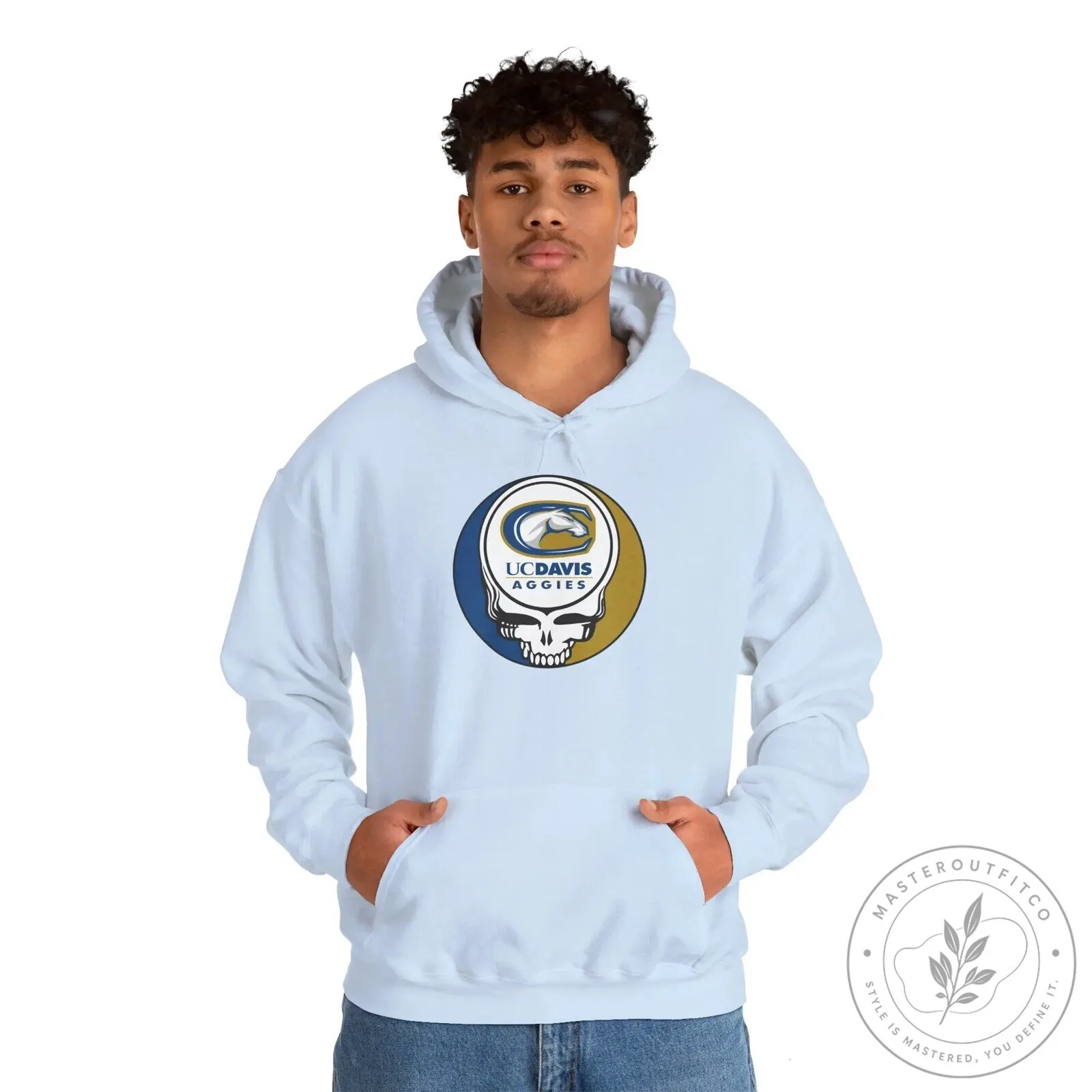 UC Davis Aggies Grateful Dead Steal Your Face Skull Hoodie 17 UC Davis Aggies Grateful Dead Steal Your Face Skull Hoodie