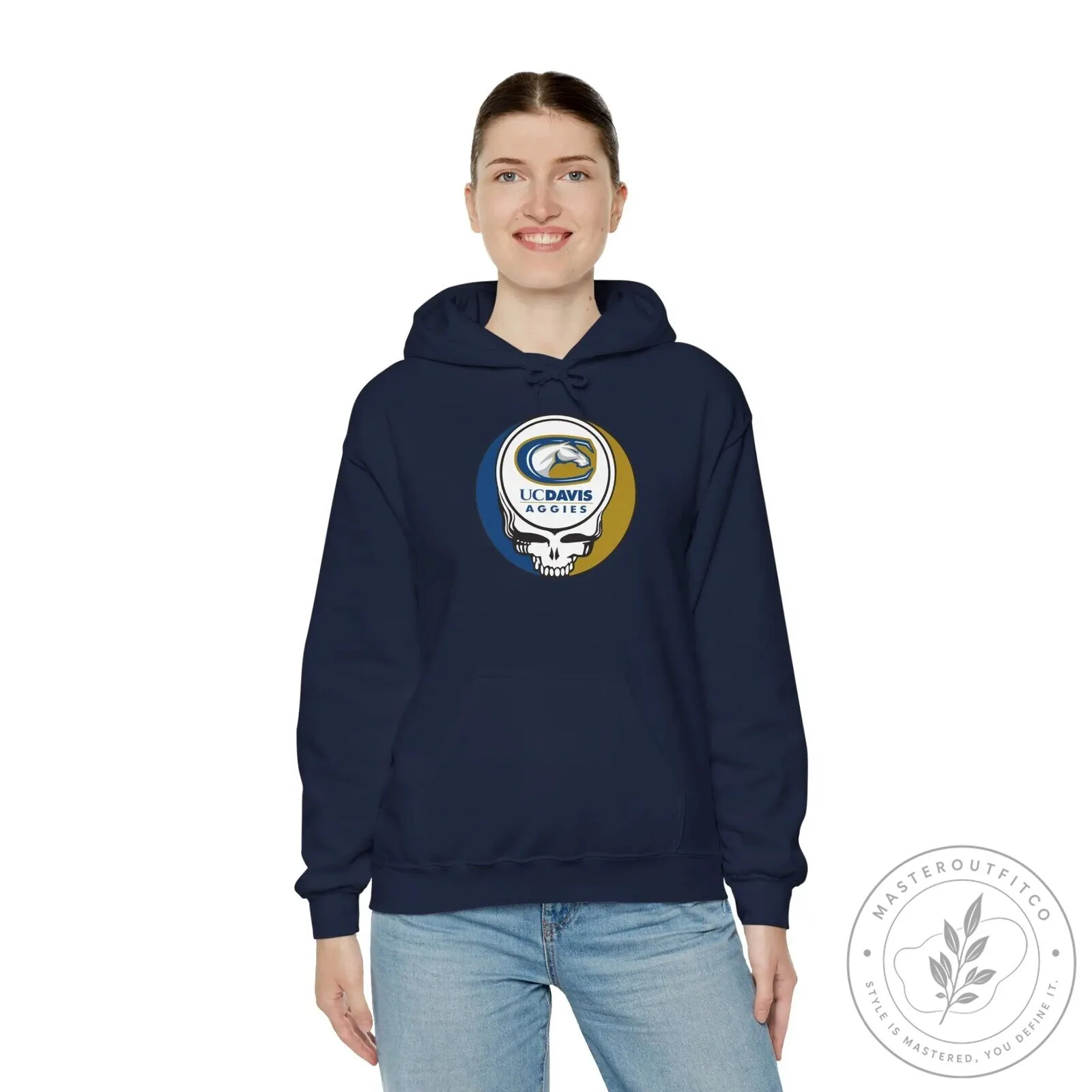 UC Davis Aggies Grateful Dead Steal Your Face Skull Hoodie 26 UC Davis Aggies Grateful Dead Steal Your Face Skull Hoodie
