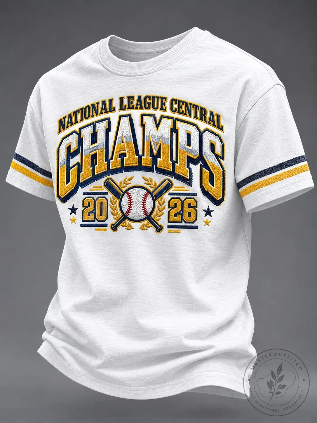 National League Central Champs 2026 Baseball Fan T-Shirt