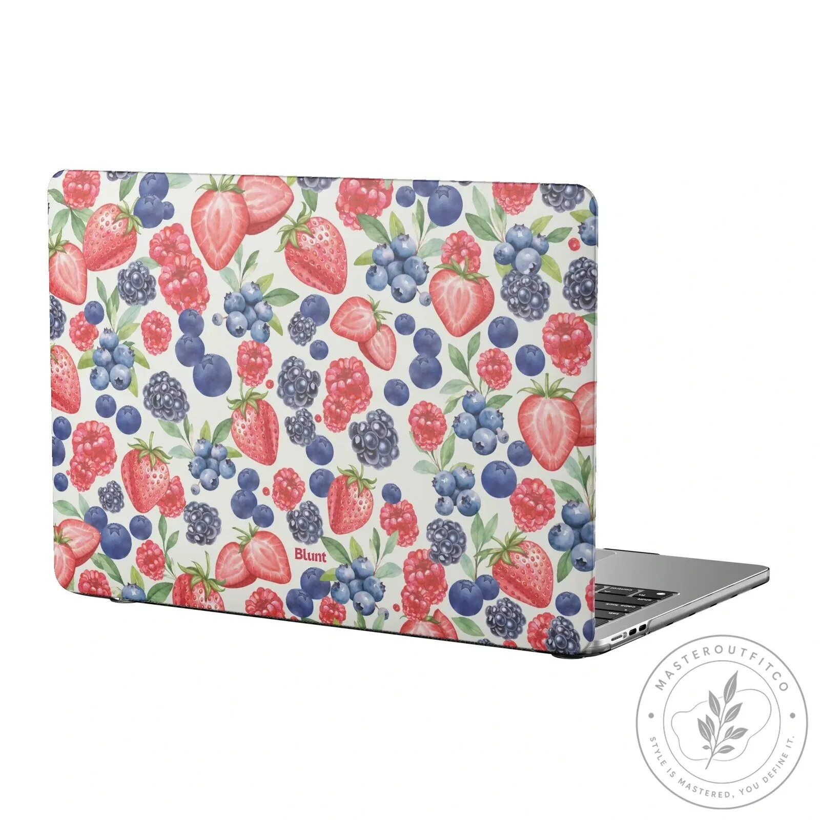 Sweet Berry Medley Pattern Hard Shell Protective Laptop Case