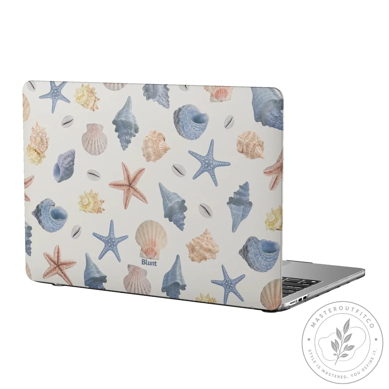 Seashell Starfish Pattern MacBook Air Laptop Hard Case Cover